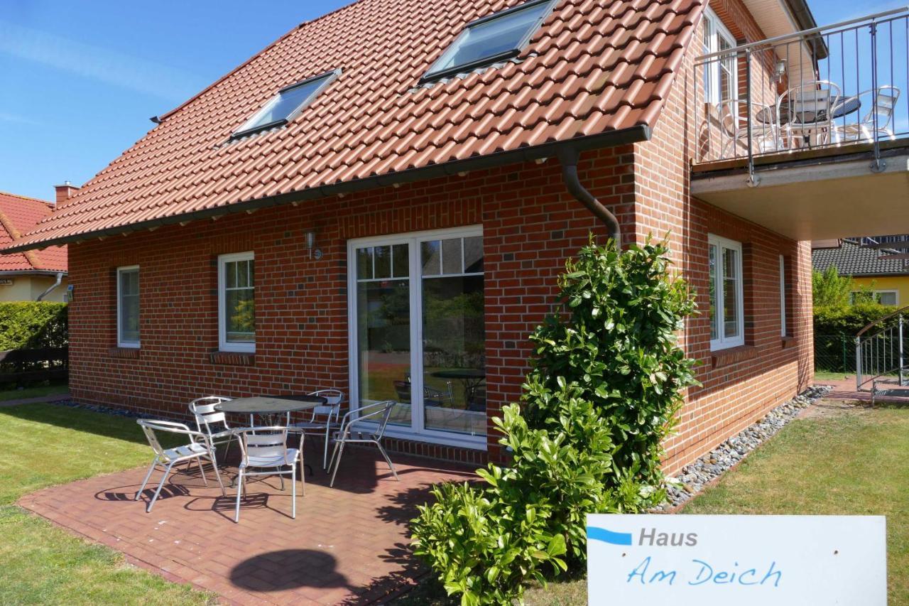 Haus Am Deich Feriendomizil Mit Balkon Apartment Baabe Exterior foto